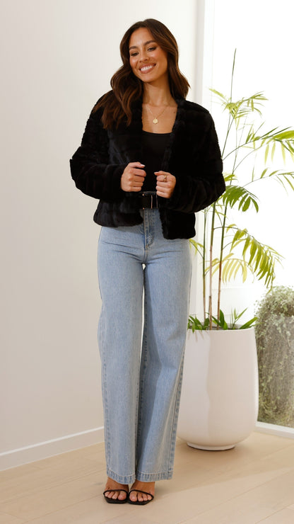 Damen Kurzjacke Modern Offen