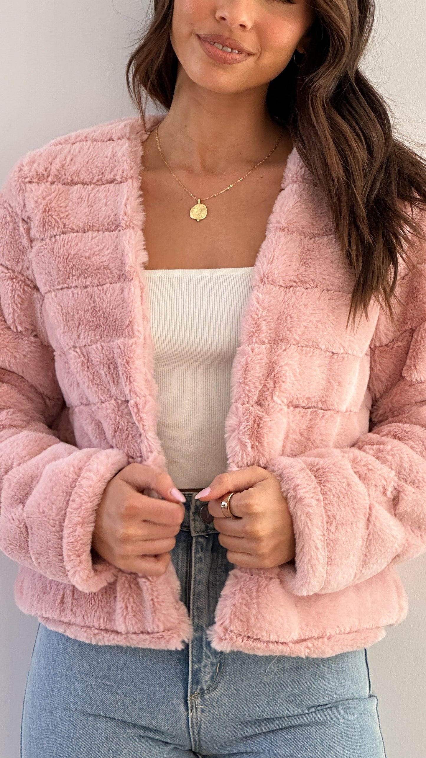 Damen Kurzjacke Modern Offen