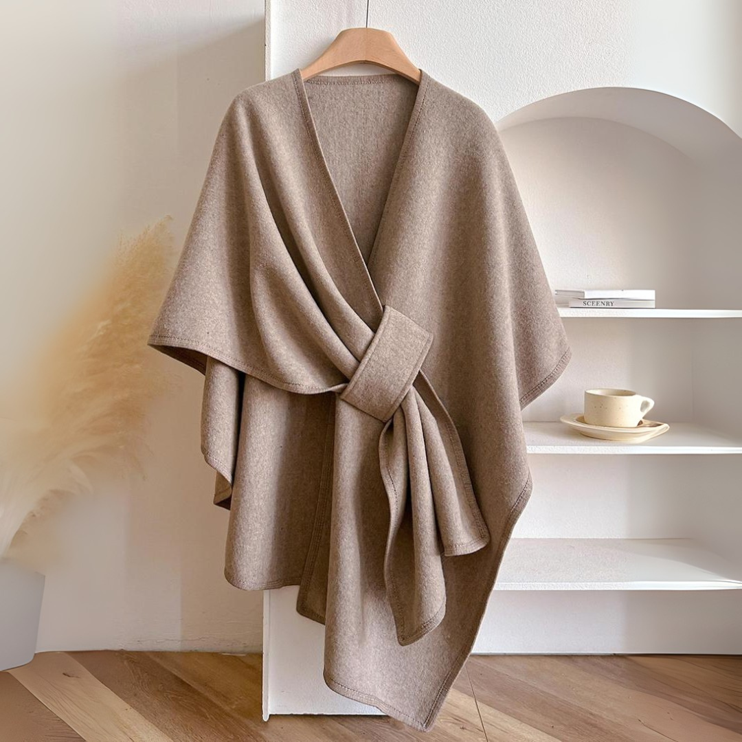 Damenweste Wickel-Design mit Gürtel Tailliert