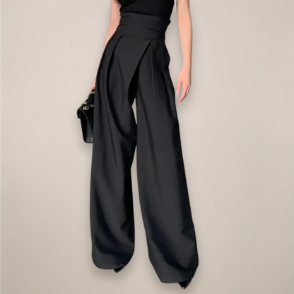 Damen Hochtaillenhose Bequem - Norvielle