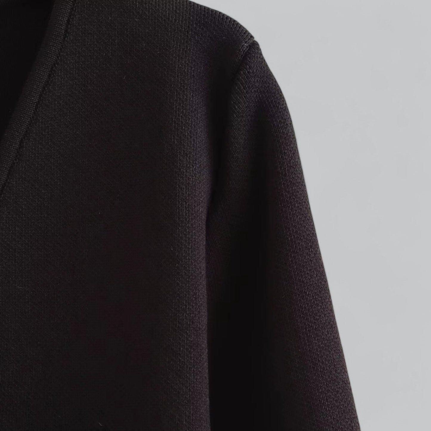 Damen Cardigan Mit Knöpfen Frühjahr Farblich Neutral