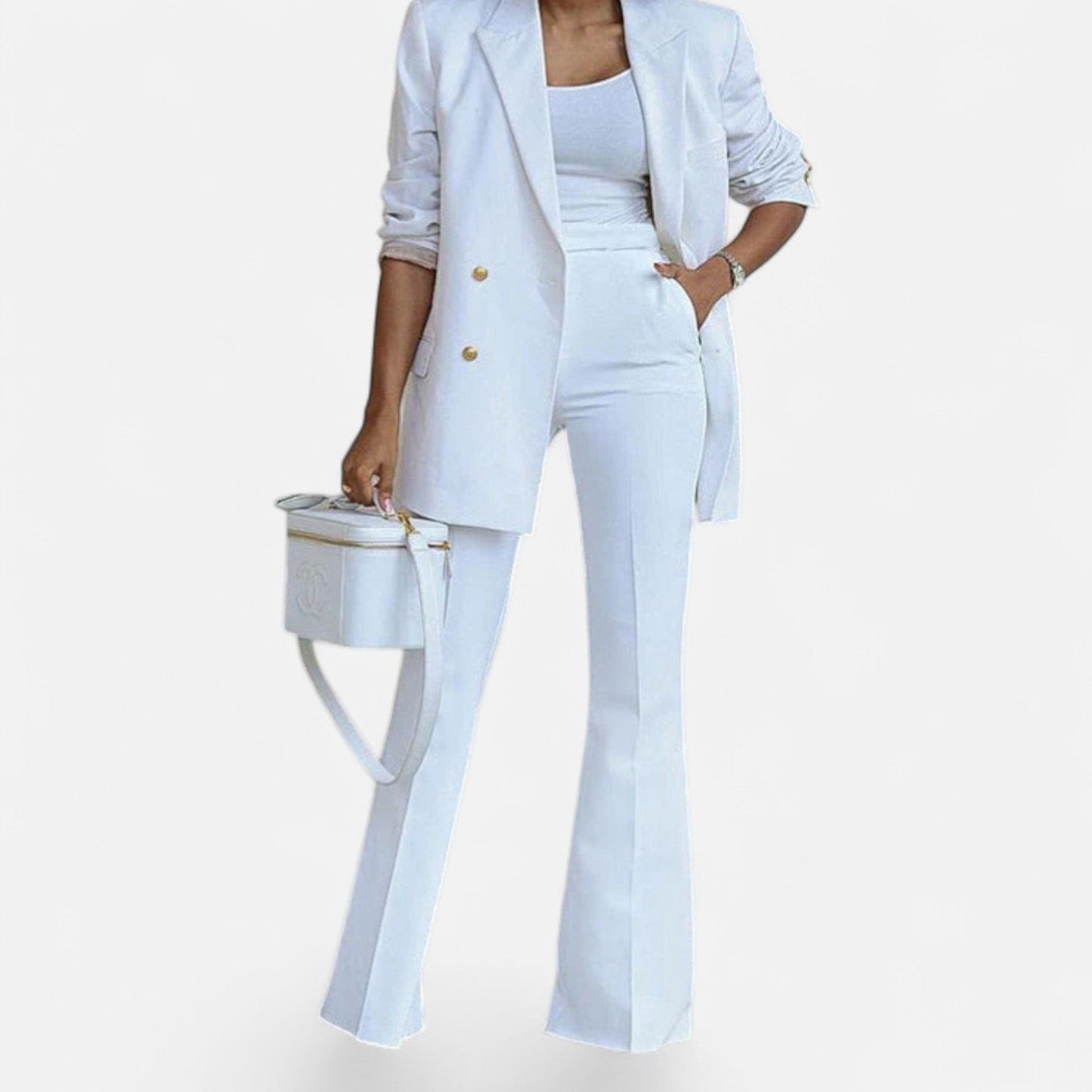 Damen Business-Anzug Maßgeschneidert Blazer und Hose