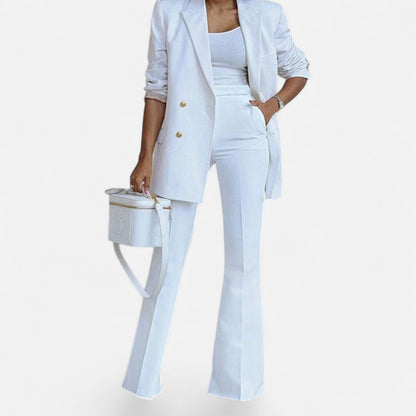 Damen Business-Anzug Maßgeschneidert Blazer und Hose