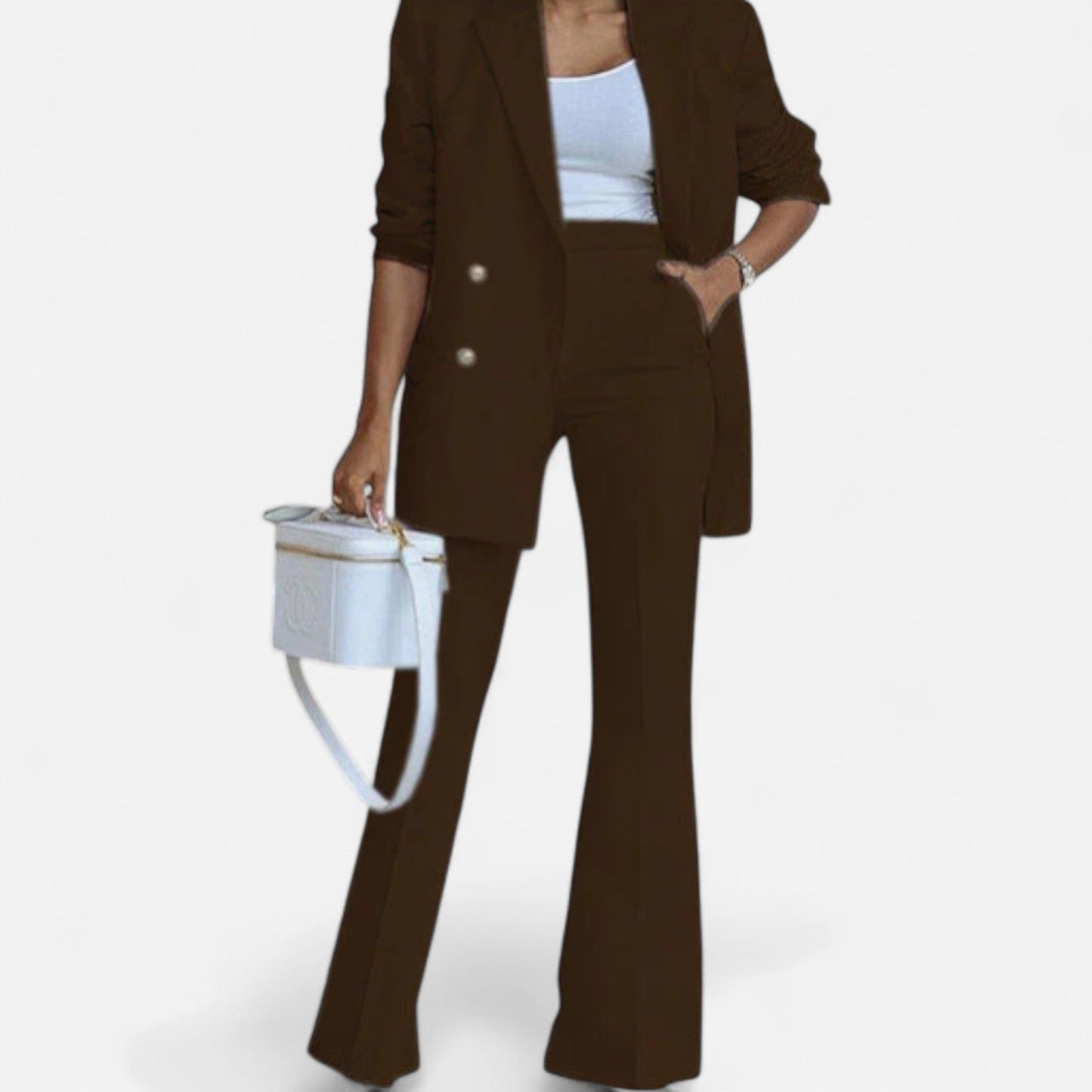 Damen Business-Anzug Maßgeschneidert Blazer und Hose