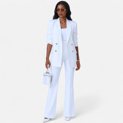Damen Business-Anzug Maßgeschneidert Blazer und Hose - Norvielle
