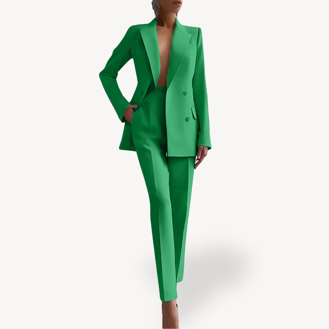 Damen Anzug-Set Eleganter Langblazer Maßgeschneidert