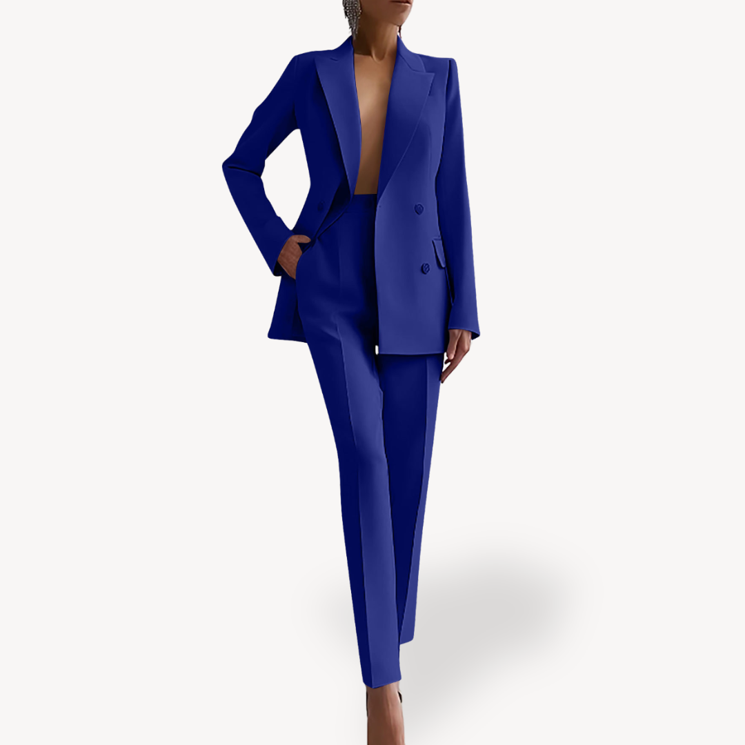 Damen Anzug-Set Eleganter Langblazer Maßgeschneidert