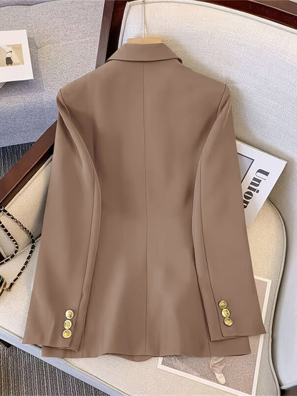 Damen Doppelreihenblazer Maßgeschneidert Elegant