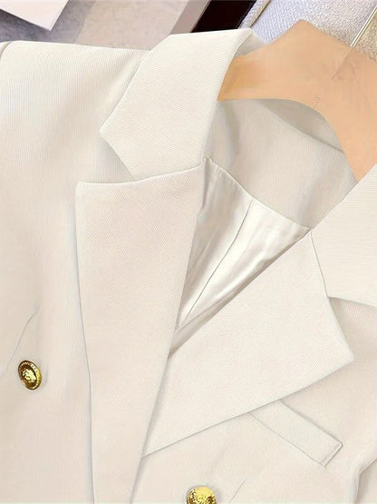 Damen Doppelreihenblazer Maßgeschneidert Elegant