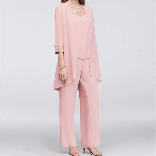 Damen Sommer Set Leichtes Oberteil und Hose - Norvielle
