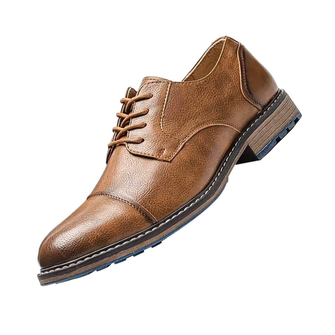 Herren Schnürschuhe Große Größen Elegantes Leder