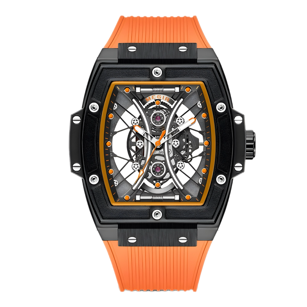 Herrenuhr Edelstahl Chronograph 45mm