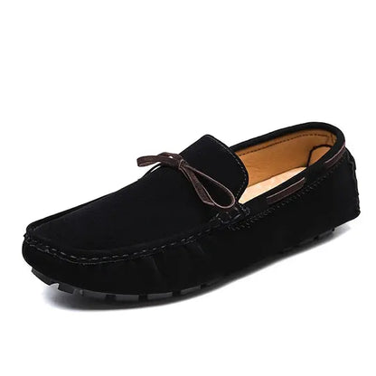 Herren Leder-Schnürloafer Elegantes Design