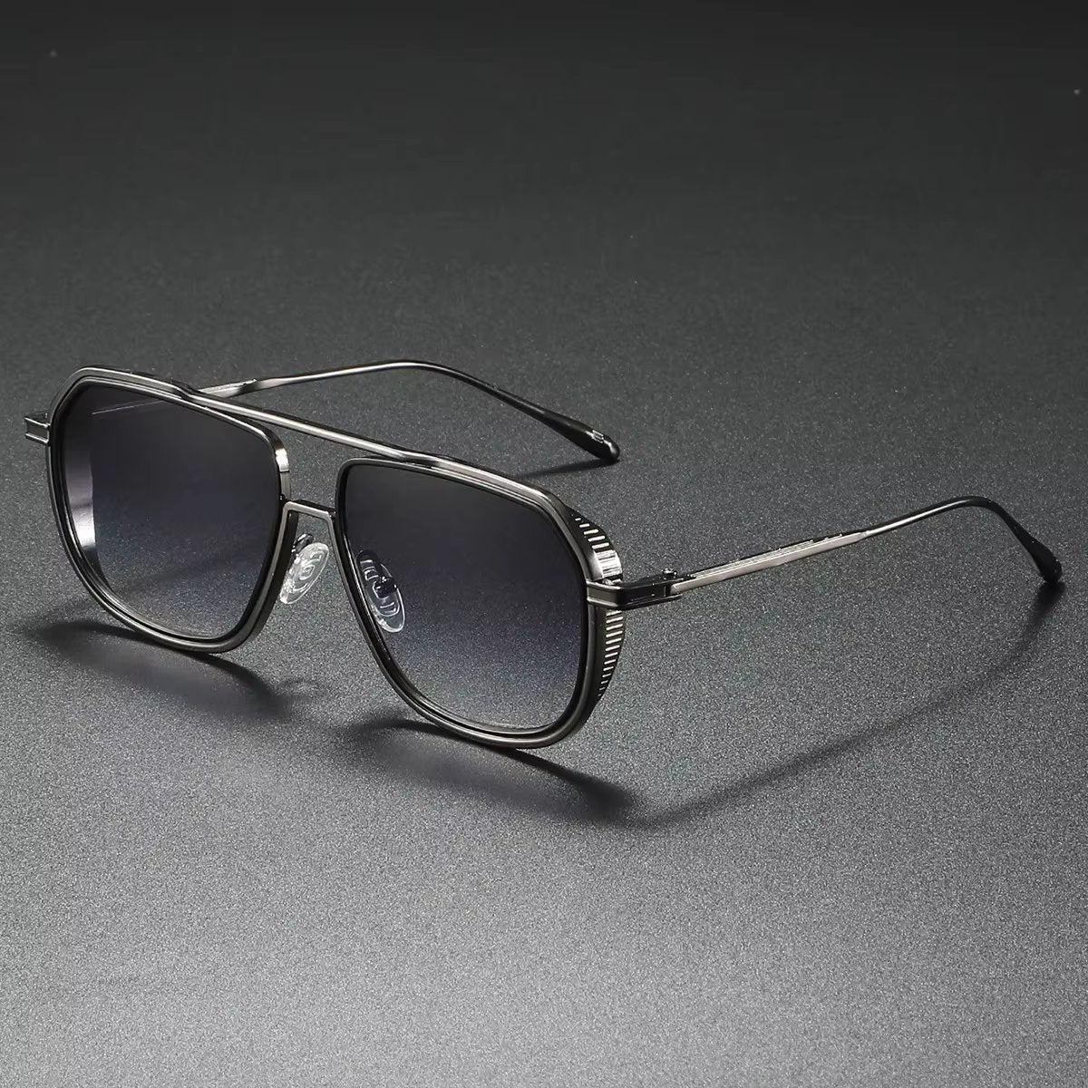 Herren Pilotenbrille Verlaufsglas Klassisch Elegantes Design
