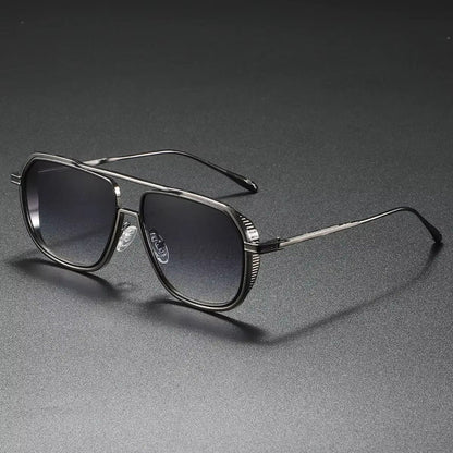 Herren Pilotenbrille Verlaufsglas Klassisch Elegantes Design