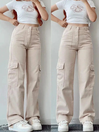 Damen Cargohose Bequem Lässig Freizeit - Norvielle