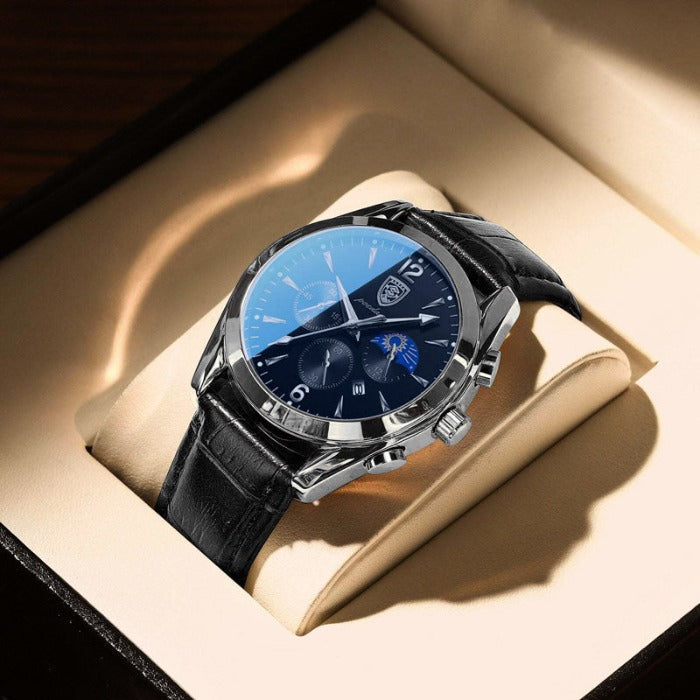 Herrenuhr Edelstahl Automatik Elegant