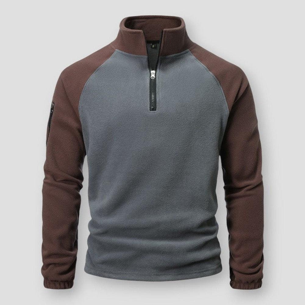 Herren Fleece Pullover Robust Sportlich Wärme