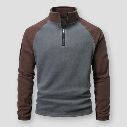 Herren Fleece Pullover Robust Sportlich Wärme