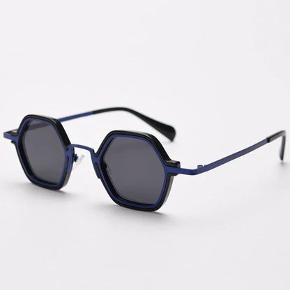 Herren Sonnenbrille Klassisch Leder