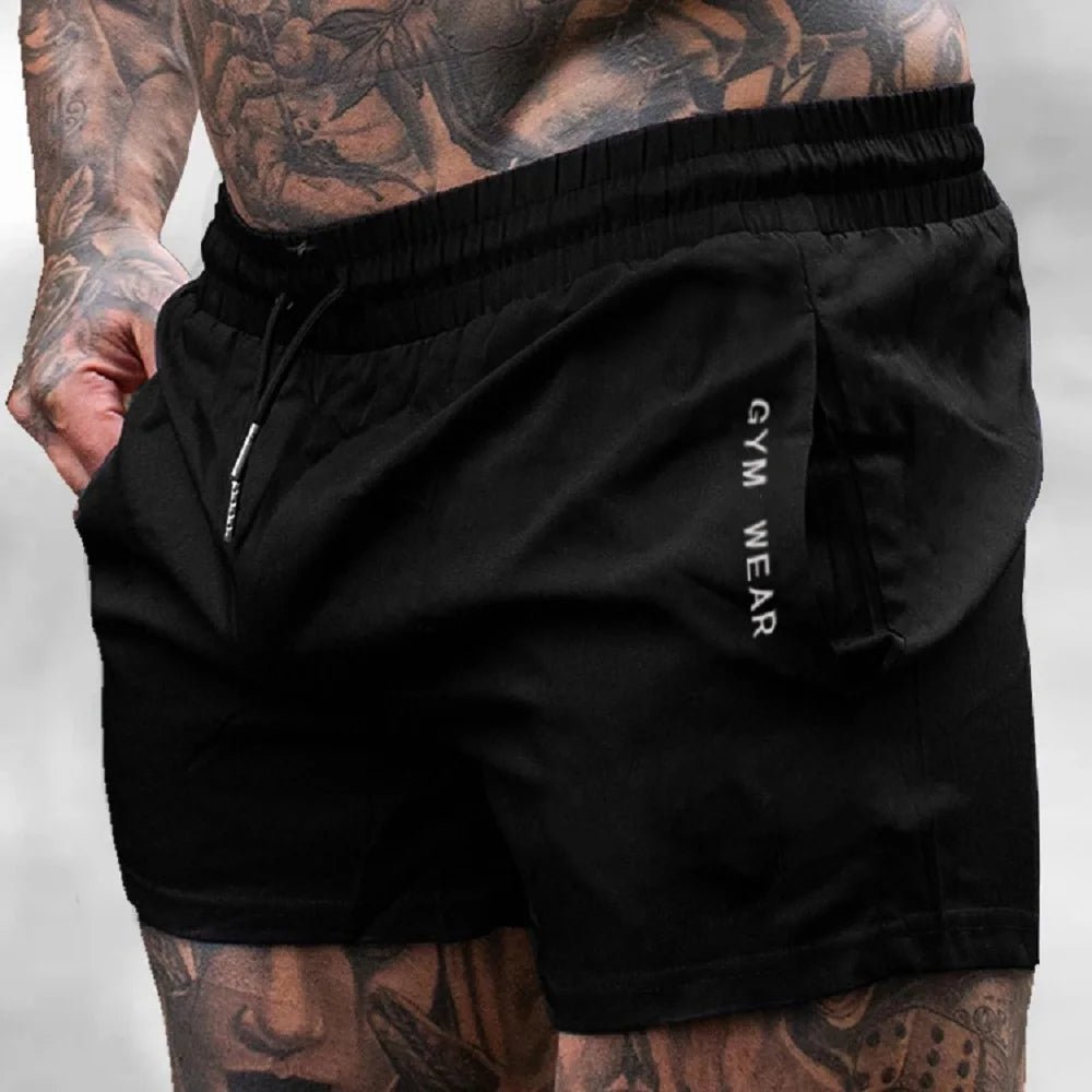Herren Fitness Shorts Atmungsaktives Mesh Sport - Norvielle