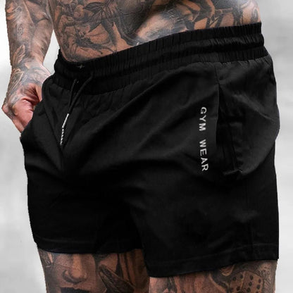 Herren Fitness Shorts Atmungsaktives Mesh Sport - Norvielle