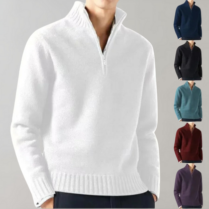 Herren Sweater Baumwolle Elegant Größe
