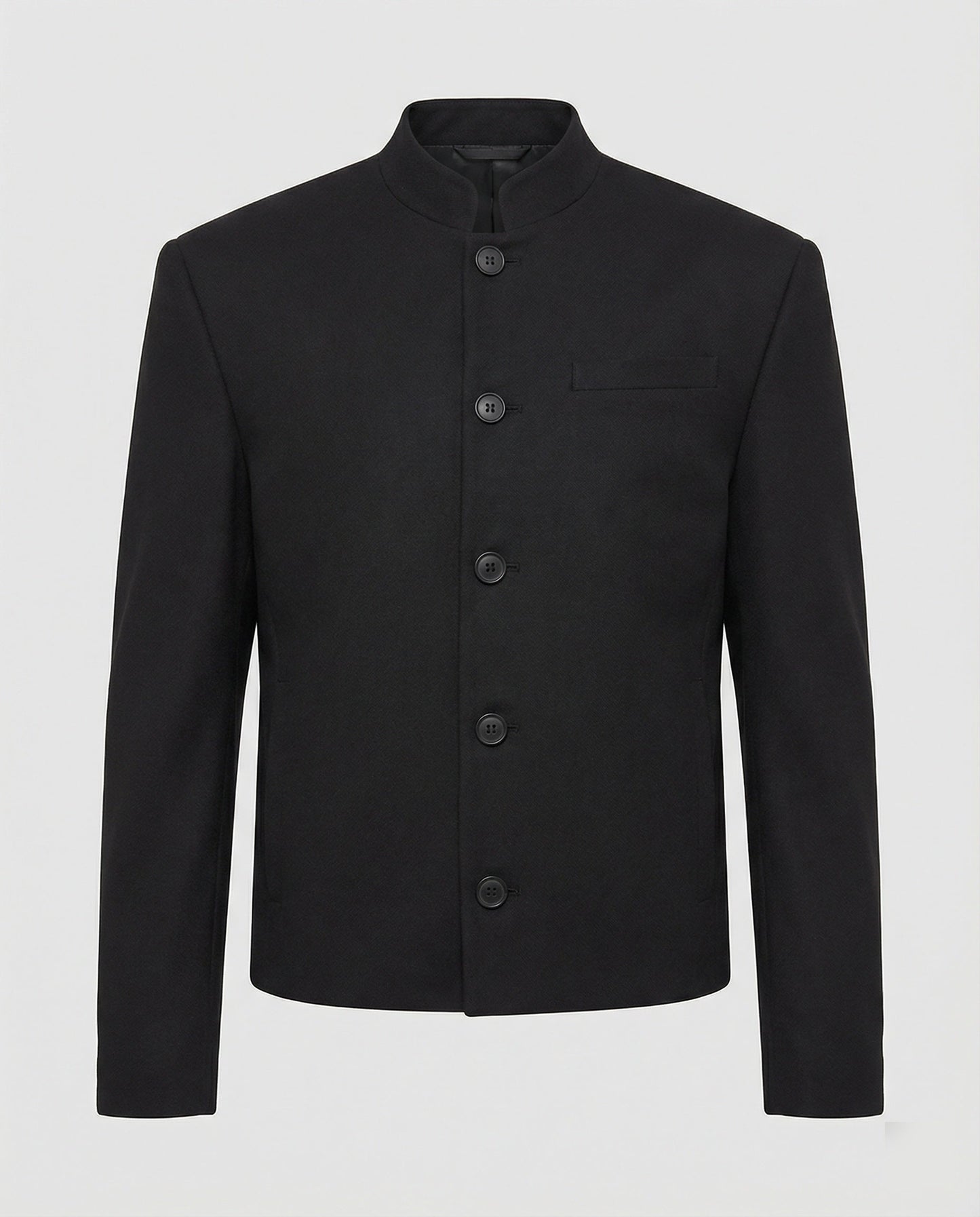 Herren Steppjacke Kurz Wolle