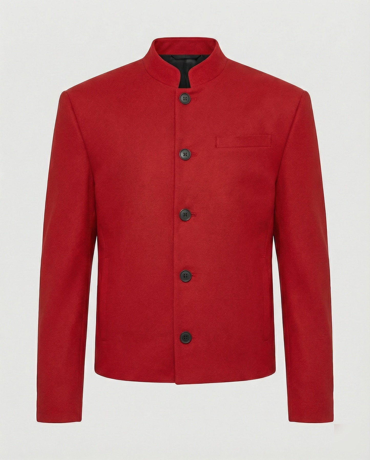 Herren Steppjacke Kurz Wolle