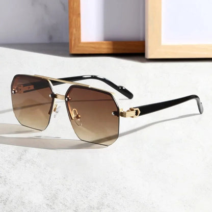 Herren Sonnenbrille Geometrisch Sportlich Modern
