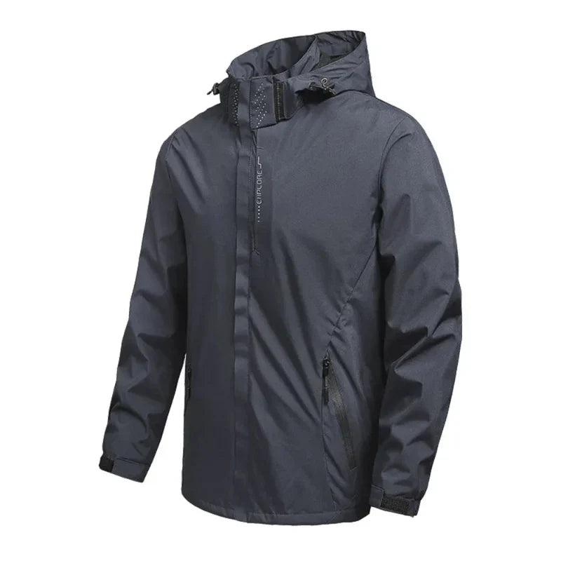 Herren Regenjacke Wasserdicht Atmungsaktiv Outdoor