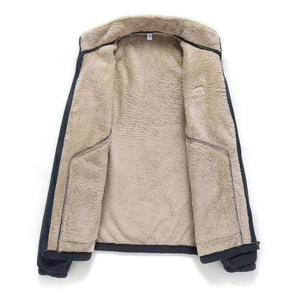 Herren Outdoor-Jacke Fleecegefüttert Warm