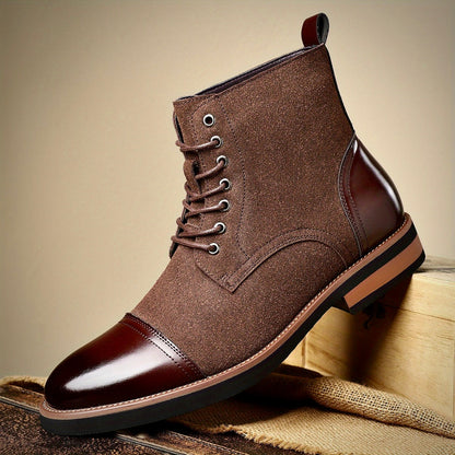 Herren Lederstiefel Oxford