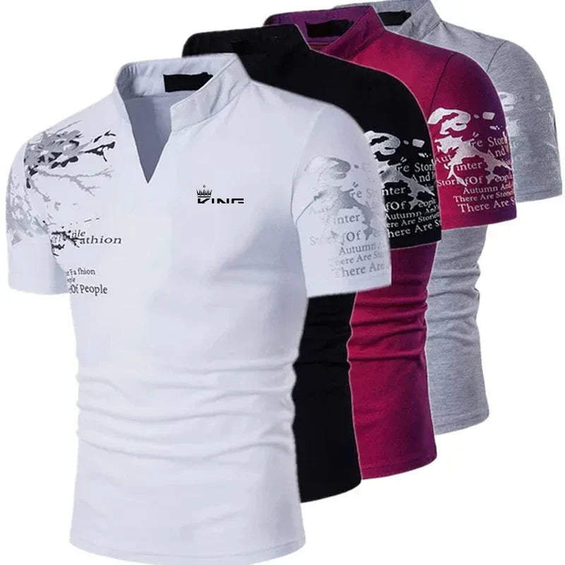 Herren Poloshirt Kurzarm Slim Fit Classic
