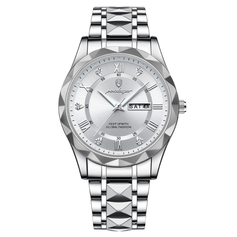 Herrenuhr Edel Leder