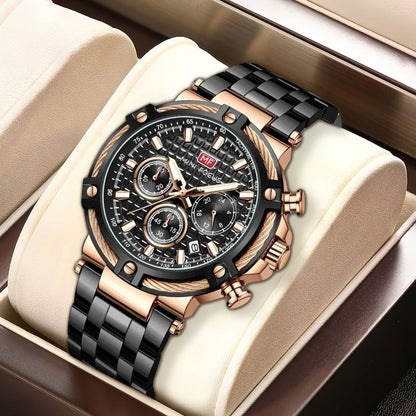 Herren Quarzuhr Maritime Armbanduhr
