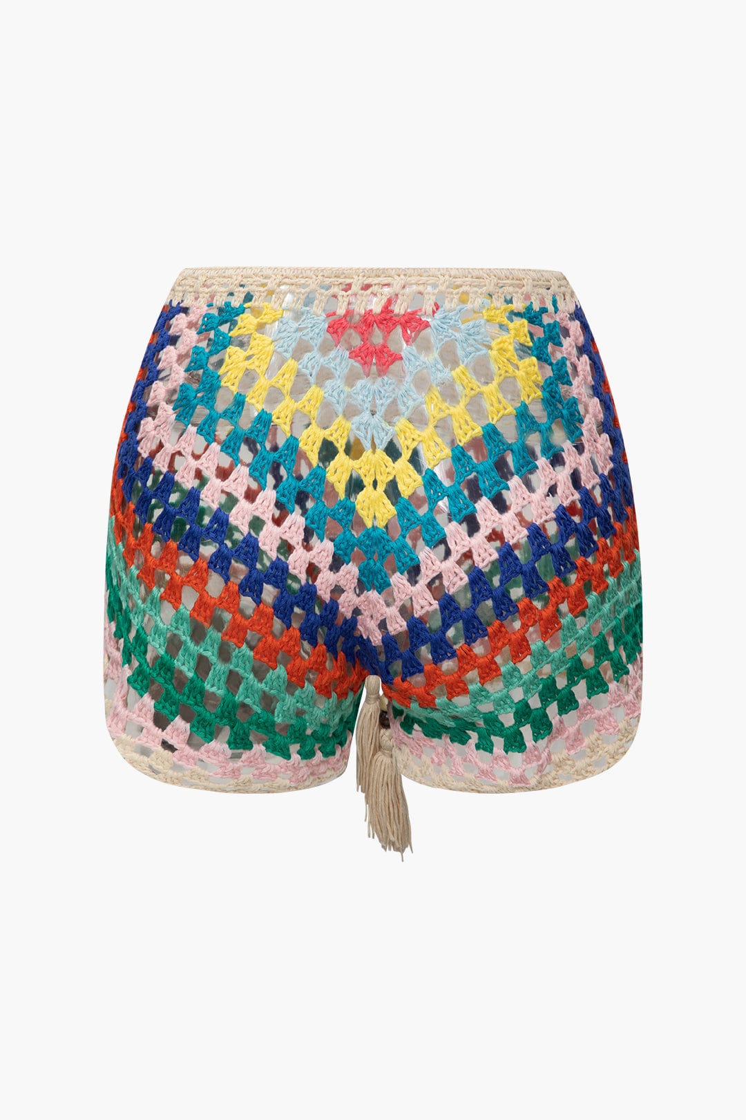 Boho Damen Zweiteiler Bustier Shorts Sommer