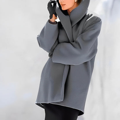 Damen Wolljacke Warm Winterlich Stilvoll