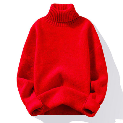 Strickpullover Damen Rollkragen Warm