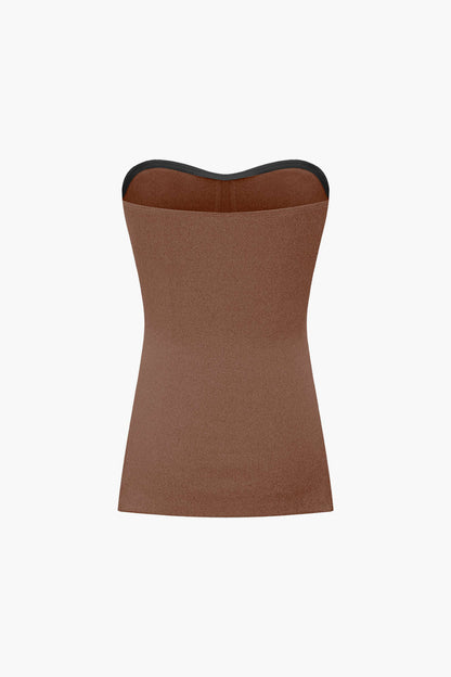 Damen Zweiteiler Set Bustier und Shorts