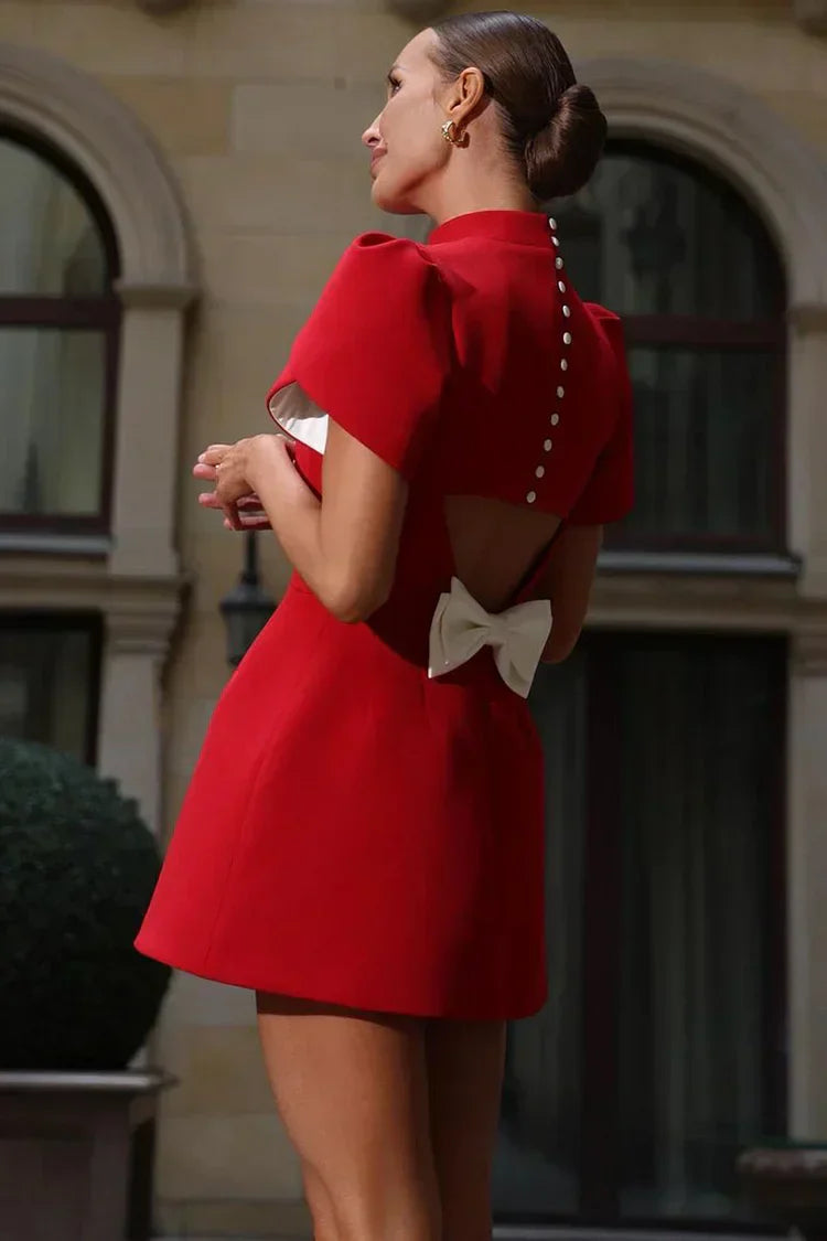 Kurzes Frauen Minikleid für Party