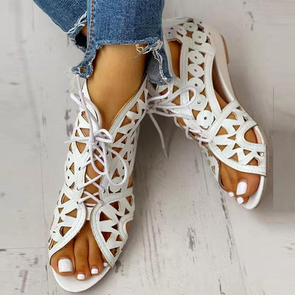 Damen Sandalen Bequem Modisch - Norvielle
