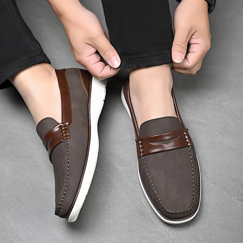Herren Loafers Leder Modern