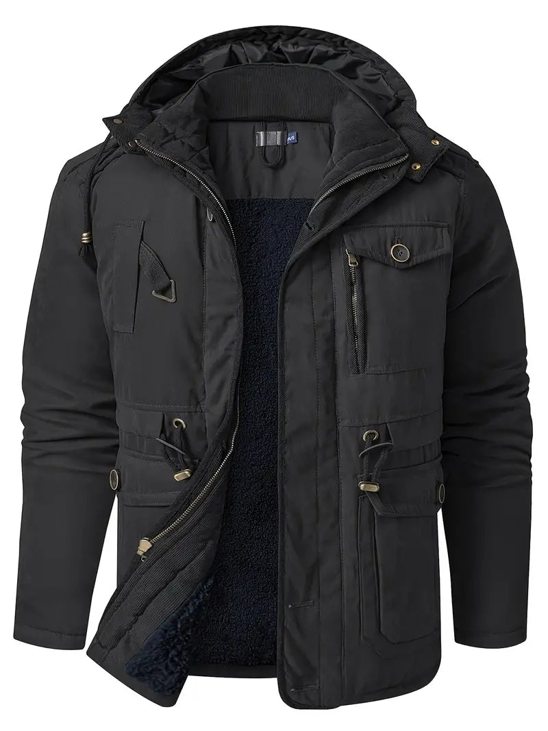 Herren Parka Robust Wasserfest