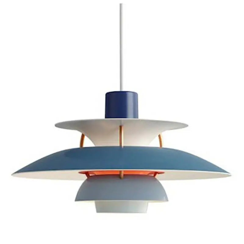 MaxMosaic | Moderne Schatten LED Hängelampe Buntes Metall Wohn/Schlafzimmer/Esszimmer Zendoo.de