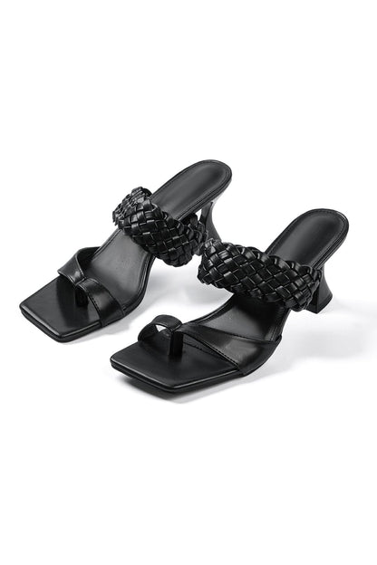 Damen Sandaletten Geflochtene Riemen Sommer - Norvielle