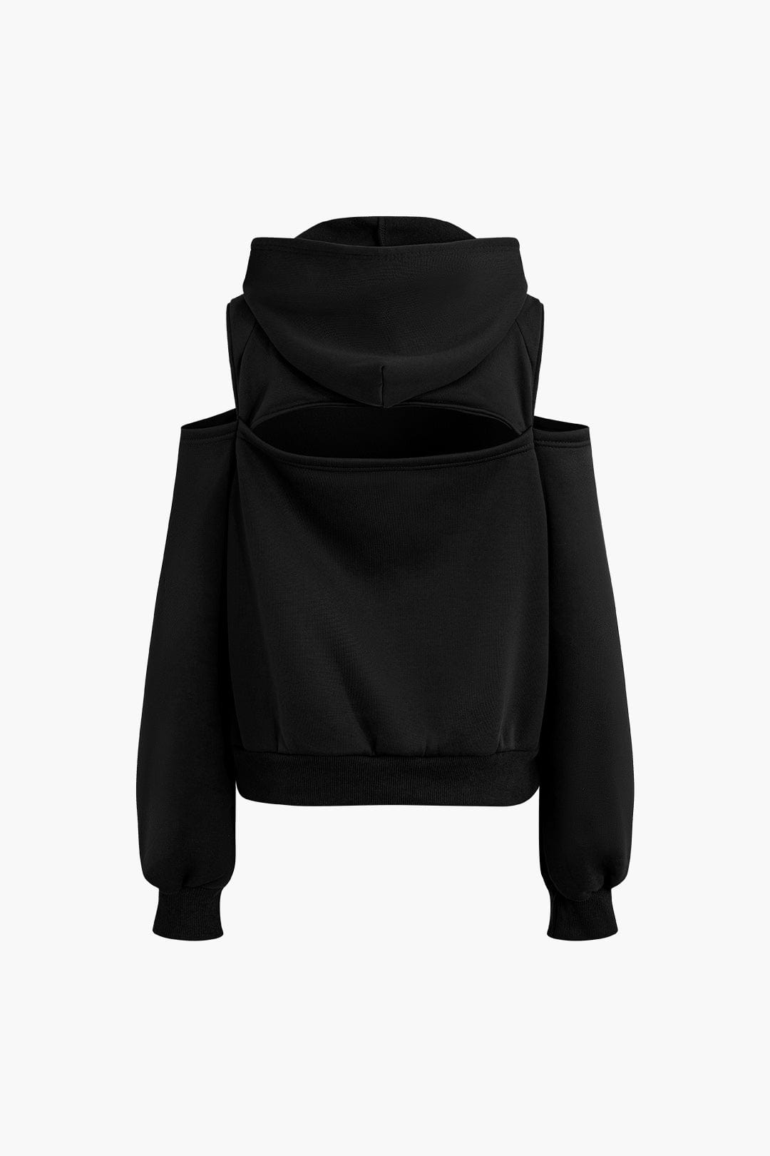 Damen Hoodie-Set mit Cut-Outs Trendy