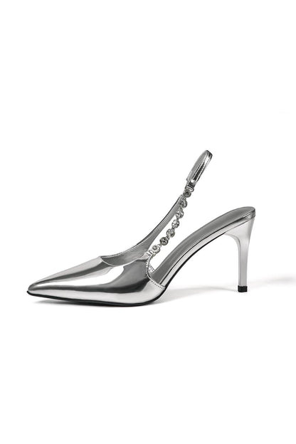 Schmale Damen Stiefelette Mit Absatz