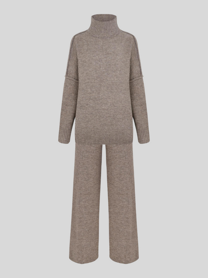 Damen Oversize Strickpullover Weich