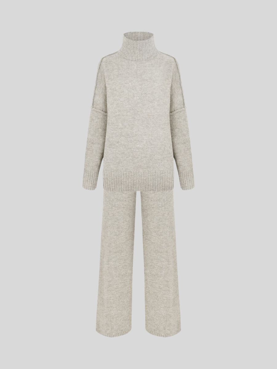 Damen Oversize Strickpullover Weich